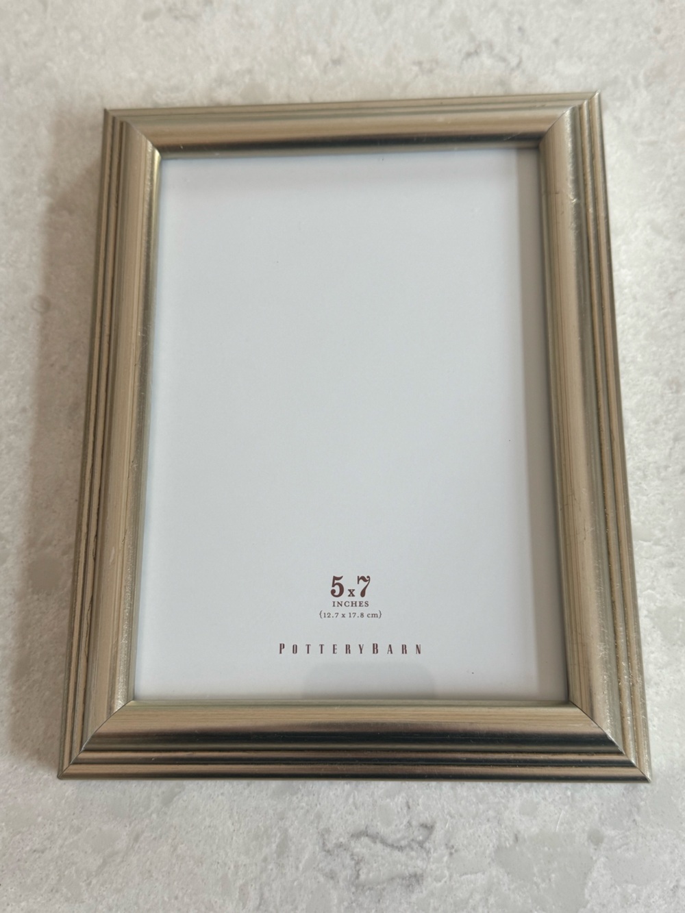 Pottery Barn Champagne Gilt 5x7 Picture Frame New In Box